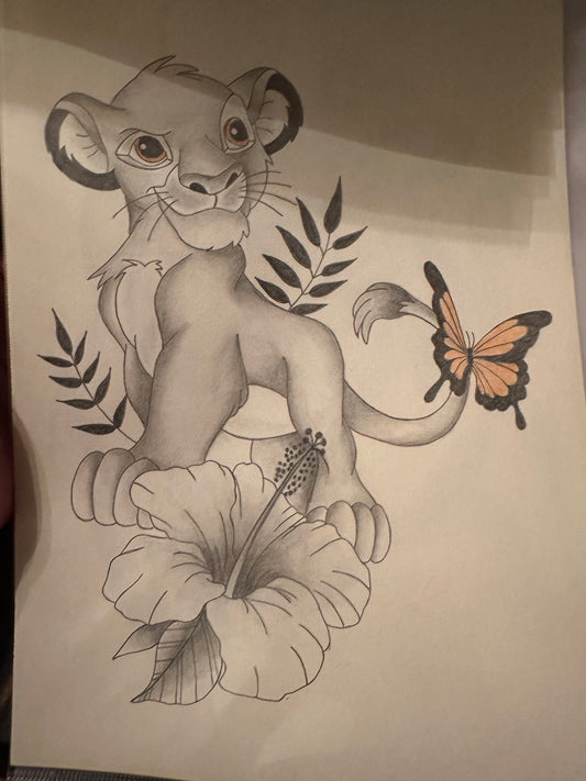 LION KING DRAWING 4