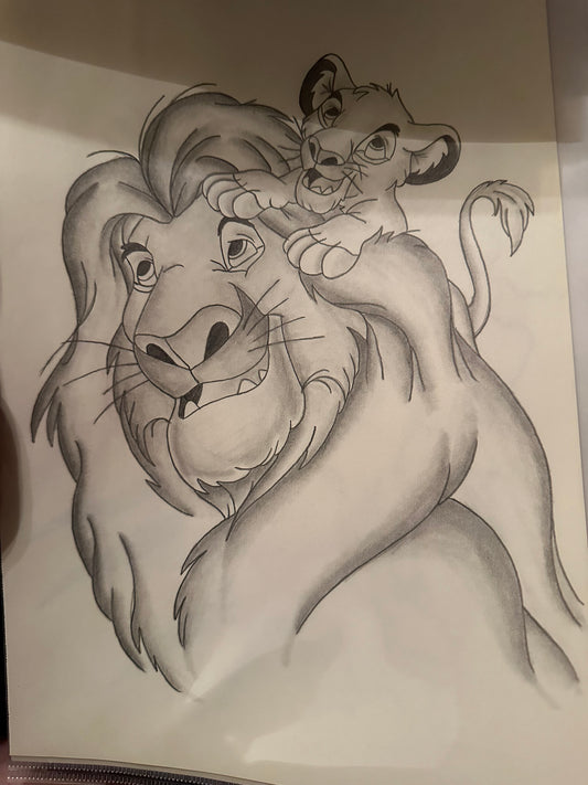 LION KING DRAWING 3